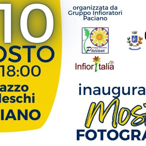 Circuiti di Gusto presente all’inaugurazione della mostra fotografica organizzata dal Gruppo Infioratori di Paciano