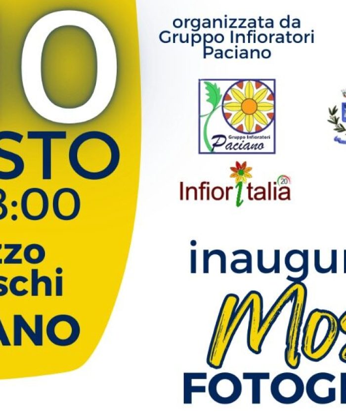 Circuiti di Gusto presente all’inaugurazione della mostra fotografica organizzata dal Gruppo Infioratori di Paciano